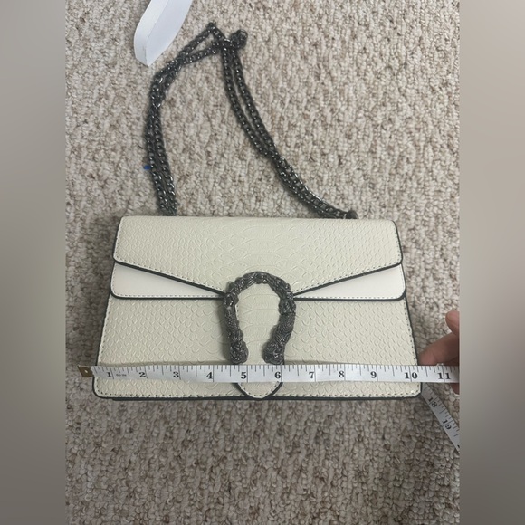 Crossbody/shoulder bag beige - Picture 4 of 6